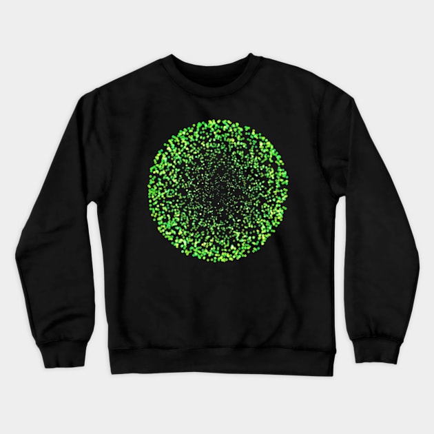 Chaotic Energy of Life Crewneck Sweatshirt by SplittyDev